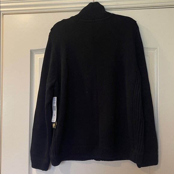 New Lauren Ralph Lauren Sweater Party Holiday Black Size 2X Read Description - Picture 7 of 16